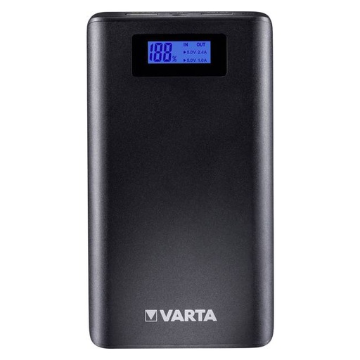 [57971101111] Varta LCD Power Bank 13000 mAh Black