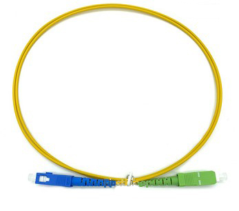 [12000305] Fiber patchkabel SC-UPC/SC-APC Armored 2m geel
