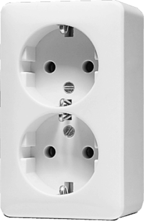 [6020A] Jung AP600 Wandcontactdoos (WCD schakelmat.) | 6020A