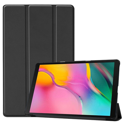 [T510-1] Samsung Galaxy Tab A 10.1 2019 hoes - Tri-Fold Book Case - Zwart