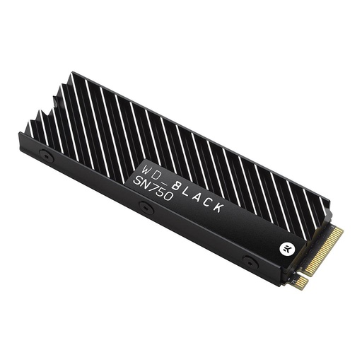 [WDS100T3XHC] WD Black SSD SN750 Gaming NVMe 1TB M.2 (met heatsink)