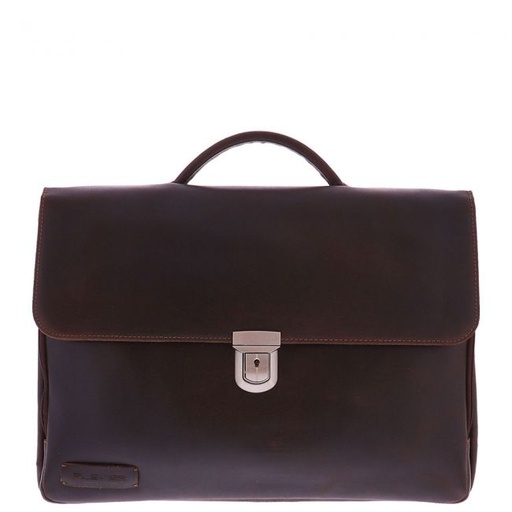 [33-2] PLEVIER OXFORD AKTETAS 15.6 INCH BRUIN