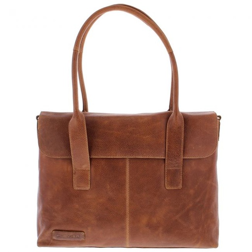 [473-3] PLEVIER DALIAN DAMES LAPTOPTAS 15.6 INCH COGNAC