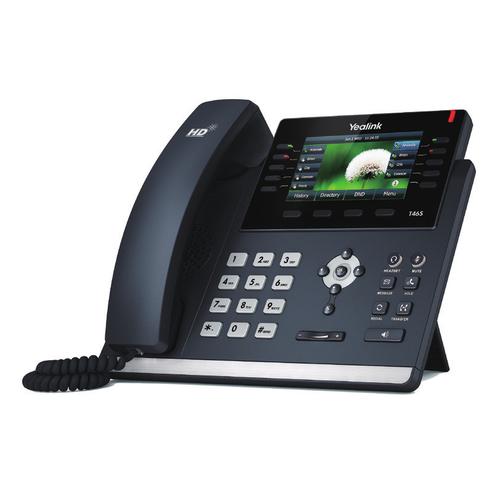 [SIP-T46S] Yealink SIP-T46S IP telefoon Zwart Handset