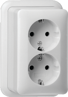 [078011] Gira Opbouw Wandcontactdoos (WCD schakelmat.)