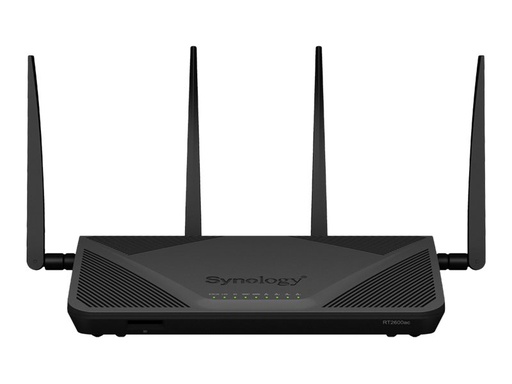 [RT2600AC] Synology RT2600AC - Draadloze router - 4-poorts switch - GigE - 802.11a/b/g/n/ac - Dual Band