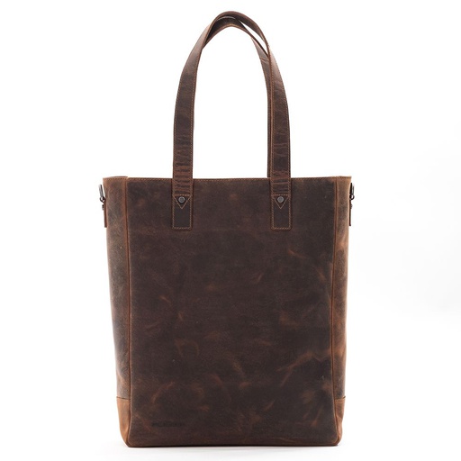 [562-2] Plevier Jackson shopper 15.6 inch bruin