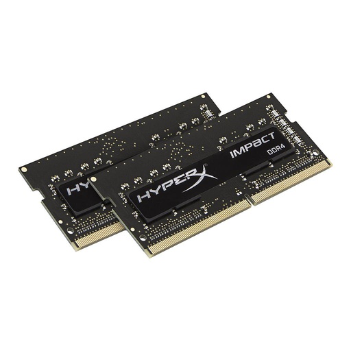 [HX429S17IB2K2/16] Kingston HyperX Impact 16GB DDR4 2933 MHz - 16 GB - 2 x 8 GB - DDR4 - 2933 MHz - 260-pin SO-DIMM - Zwart