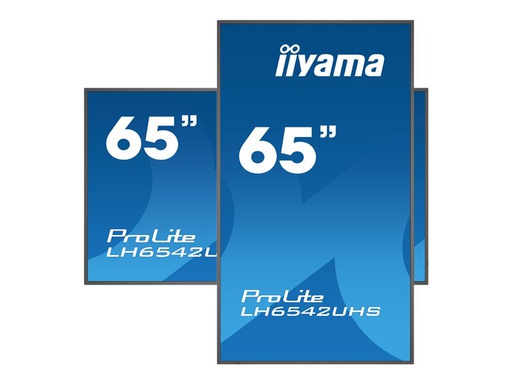 [LH6542UHS-B1] Iiyama LH6542UHS-B1 - 163,8 cm (64.5") - IPS - 3840 x 2160 Pixels - 500 cd/m² - 4K Ultra HD - 16:9