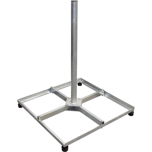 [KATD30X3075CM|42 Ø] Blueqon De Montabel Tegelvoet 30X30 Hoogte 75 CM | 42 Ø - Antenne Montagebeugels