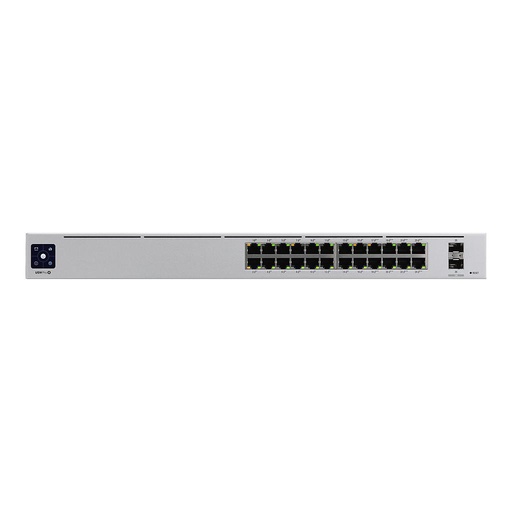 [USW-PRO-24-POE] Ubiquiti UniFi Pro Switch Gen 2 (24-poorts, 400W PoE++)