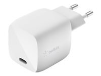 [WCH001VFWH] BELKIN 30W USB-C Charger GaN WHT