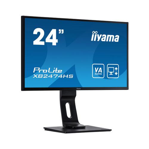 [XB2474HS-B2] iiyama ProLite XB2474HS-B2 LED display 59,9 cm (23.6") 1920 x 1080 Pixels Full HD Zwart