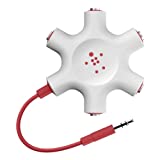 [F8z274btred] Belkin Rockstar Headphone Splitter - Red