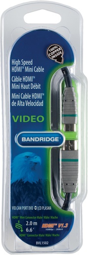 [BVL1502] BandBrige HDMI to HDMI cable - 2 meter