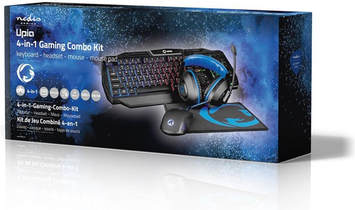 [GCK41100BKND] Nedis gaming - 4-in-1 Gaming Combo Kit