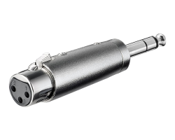 [27514] Wentronic XLR 012 - 6.35mm - 3pin Female