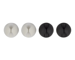 [EW1560] Eminent EW1560 - Cable clips - black, white