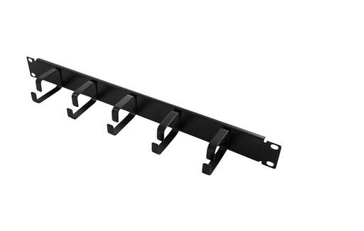 [OR101B] LogiLink 19" Cable Management Bar 1U Rack toebehoren - Zwart