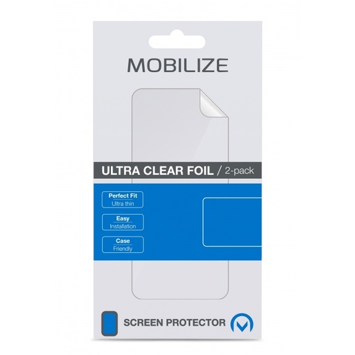 [MOB-SPC-IPH13MINI] Mobilize Clear 2-pack Screen Protector Apple iPhone 13 Mini
