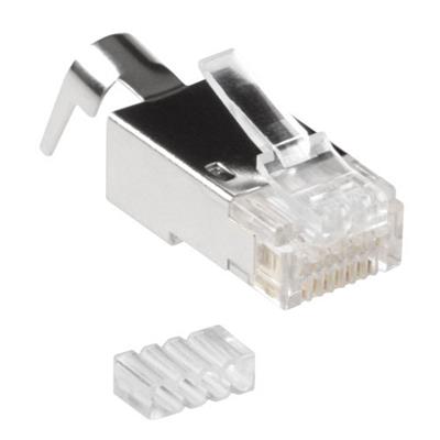 [FA2000] ACT RJ45 (8P/8C) CAT6A afgeschermde modulaire connector voor ronde kabel met massieve of soepele aders