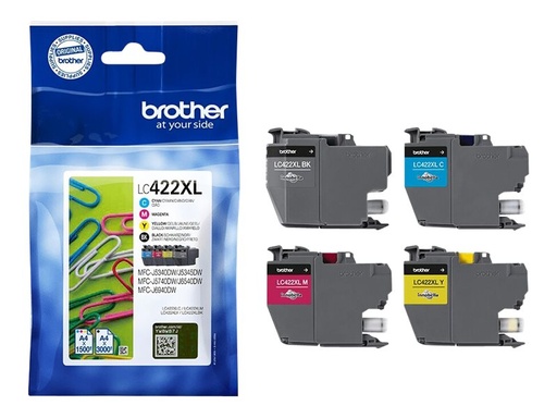 [LC422XLVAL] Brother LC-422XLVAL Value Pack