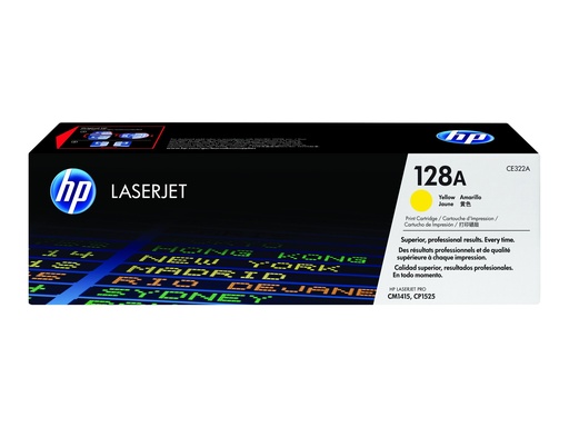 [HPCE322A] HP 128A originele gele LaserJet tonercartridge