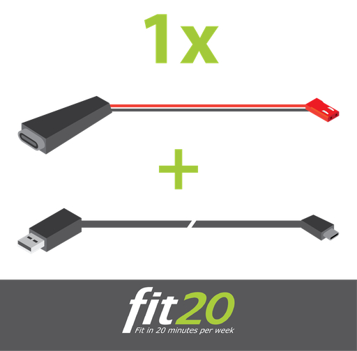 [fit20-BV-USBC] fit20 Batterij Vervanger USB