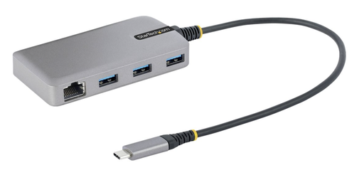 [5G3AGBB-USB-C-HUB] StarTech.com 3-PORT USB-C HUB WITH ETHERNET