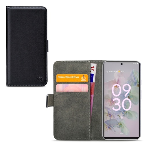 [MOB-CGWBCB-PIXEL6A] Mobilize Classic Gelly Wallet Book Case Google Pixel 6a Black