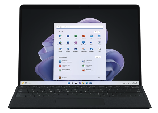 [QHB-00020] Microsoft Surface Pro 9 - 33 cm (13") - 2880 x 1920 Pixels - 512 GB - 8 GB - Windows 11 Pro - Grafiet