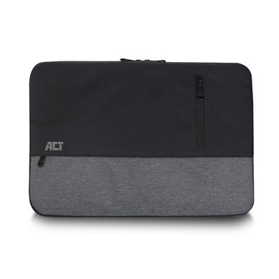 [AC8540] ACT Urban, laptop sleeve 14.1 inch, zwart/grijs