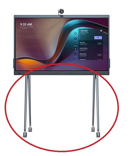 [MB-FLOORSTAND-650] Yealink Meetingboard Floorstand 65