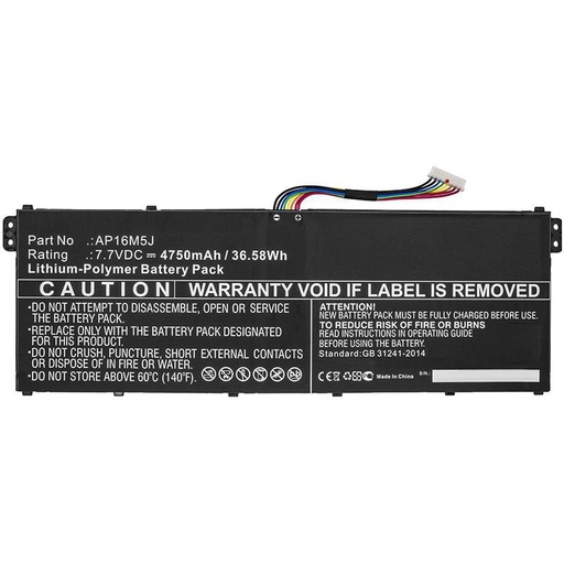 [MBXAC-BA0087] CoreParts Laptop accu voor Acer 36.6Wh Li-ion 7.7V 4.45Ah