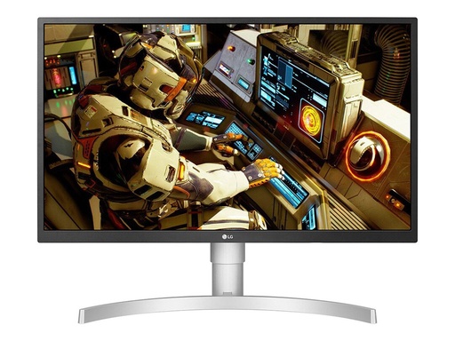 [27UL550P-W] LG 27UL550P-W Zilver 4K Ultra HD IPS