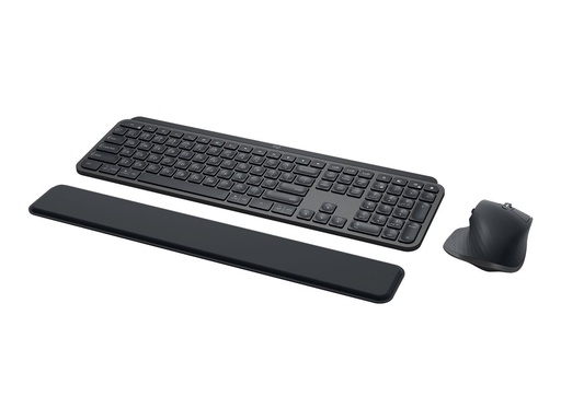 [920-010933] Logitech MX Keys combo for Business Gen 2 - RF-draadloos + Bluetooth - Schaar-toetsschakelaar - QWERTY - LED - Grafiet - Inclusief muis