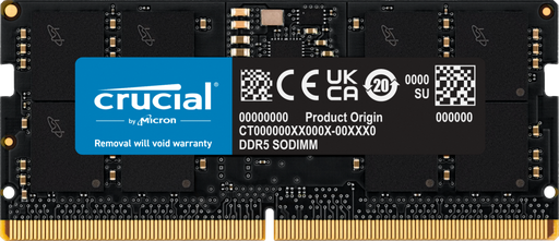 [CT16G48C40S5] Crucial CT16G48C40S5 DDR5 SO-DIMM - Geheugen