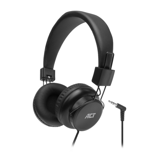 [AC9300] ACT Opvouwbare Stereo hoofdtelefoon met 3,5mm audio-aansluiting