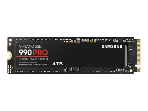 [MZ-V9P4T0BW] Samsung 990 PRO, 4 TB, M.2, 7450 MB/s