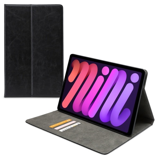 [MOB-PFCP-IPADMINI621] Mobilize Premium Folio Case Apple iPad Mini 6 (2021)/Mini (2024) Black