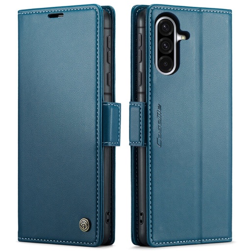 [A556-09] CaseMe Samsung Galaxy A56 Wallet Book Case - Blauw
