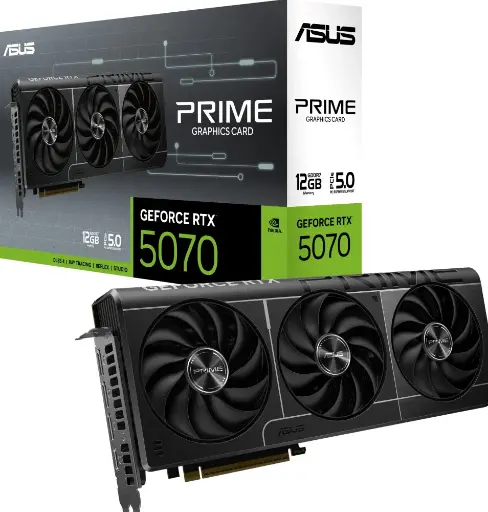 [90YV0M11-M0NA00] ASUS Prime GeForce RTX 5070, 12GB Vram,  PCIe 5.0