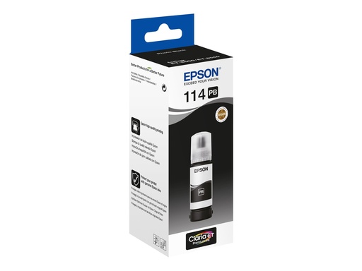 [C13T07B140] Epson ET114 EcoTank Foto-inkt foto zwart 70ml