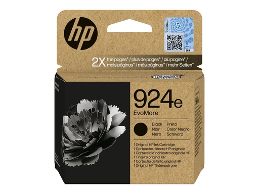 [4K0V0NE#CE1] HP 924XLe EvoMore  Black 1.000 afdrukken 4K0V0NE#CE1