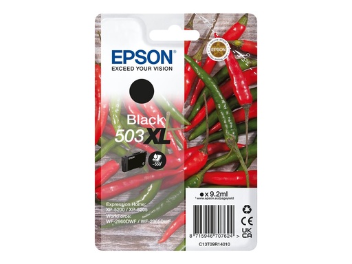 [C13T09R14010] EPSON 4LB Singlepack Black 503XL Ink