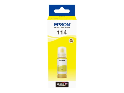 [C13T07B440] EPSON 1LB 114 EcoTank Yellow ink bottle