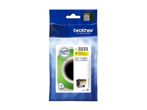 [LC3233Y] BROTHER LC-3233Y Gele inkt 1500 pagina's