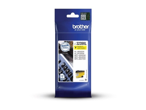 [LC3239XLY] BROTHER LC-3239XLY Gele inkt 5000 pagina's