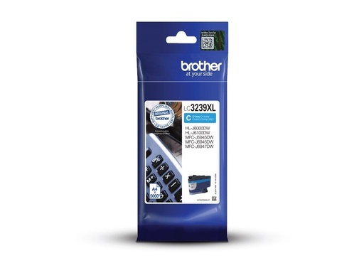 [LC3239XLC] BROTHER LC-3239XLC Cyaan Inkt 5000 pagina's