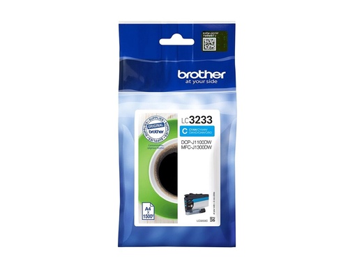 [LC3233C] BROTHER LC-3233C Cyaan Inkt 1500 pagina's